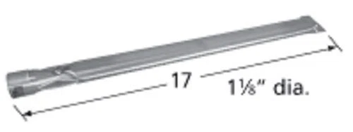 Grill Chef, Sams Club Stainless Steel Burner 17" x 1 1/8" Gas Grill  10251 - Image 1 of 1