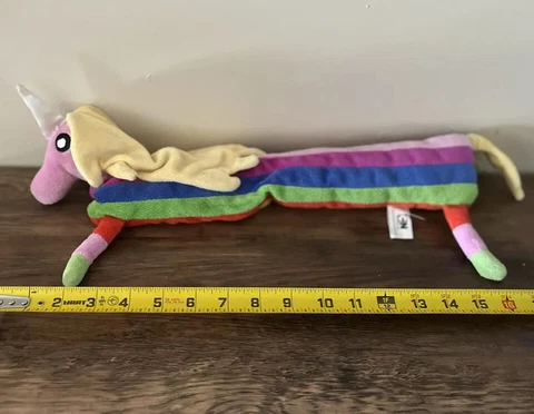 Adventure Time plush Lady Rainicorn 16" Jazwares VERY RARE Cover