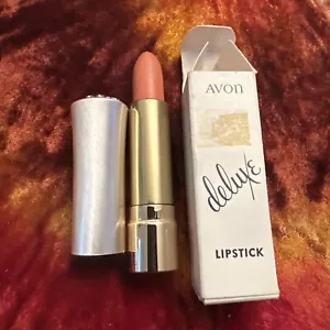 🔵 60er 70er AVON DELUXE SILBER & GOLD LOGOED LIPPENSTIFT TUBE NIE BENUTZT 💋 Vintage - Bild 1 von 7