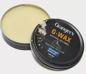 Grangers G Wax 80g Waterproof Leather Beeswax Shoe Boot Polish Dubbin GRF79 - Picture 1 of 6