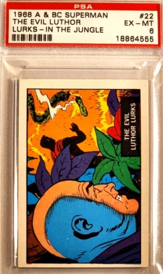 1968 A &BC SUPERMAN THE EVIL LUTHOR LURKS-IN THE JUNGLE PSA EX-MT 6 - Image 1 of 3