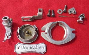 VINTAGE  DOMESTIC ROTARY SEWING MACHINE MISC PARTS NICE - Picture 1 of 4