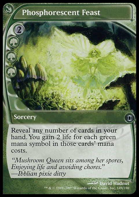 Magic the Gathering MTG Phosphorescent Feast (149) Future Sight   LP - Image 1 of 1