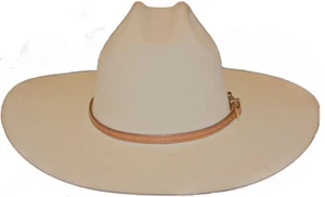 Western Sombrero Banda para Hombre y Mujer VAQUERO BRIDA INGLESA CUERO - Imagen 1 de 15