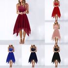 Skirt Women Dress Gown Party Solid Color Wedding Ball Chiffon Cocktail