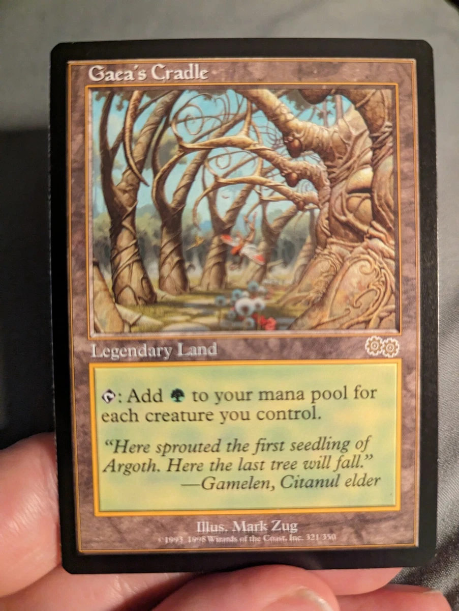 Gaea's Cradle Magic: The Gathering Trading Card Games Urza's Saga