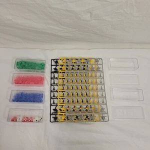 Risk Armies Pieces And Dice Some Unpunched Board Game Parts Pieces 1993 - Picture 1 of 7