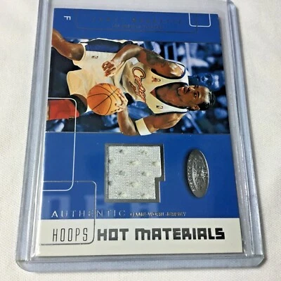 2002-03 COREY MAGGETTE FLEER HOOPS HOT PROSPECTS HOT MATERIALS RELIC NBA  - Image 1 of 2