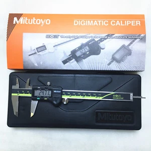 Mitutoyo 500-196-20 Digital Absolute .0005"/.01MM Vernier Caliper 0-6" 150MM NEW - Picture 1 of 8