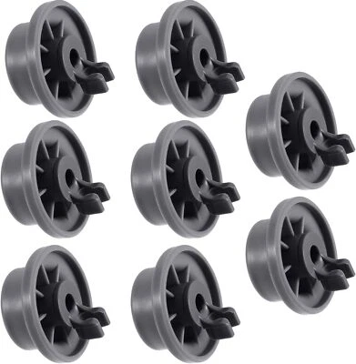 8Pcs Lower Basket Wheels For Bosch For Siemens 611475/ 00611475 Dishwasher - Image 1 of 4