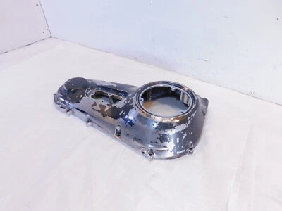 Cubierta de cadena primaria cromada Harley Davidson Dyna Super Glide Wide Glide Low Rider Foto 1 de 4