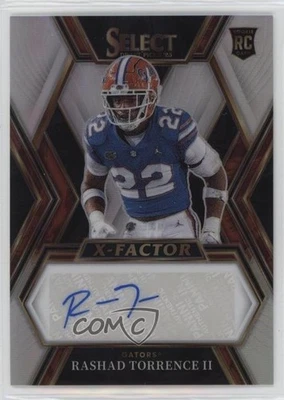 2023 Panini Select Draft Picks Silver Prizm Rashad Torrence II Rookie Auto RC - Image 1 of 2