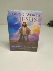 Loving Words from Jesus Oracle 44 Cards Deck Doreen Virtue AUTHENTIC Open Box - Picture 1 of 2