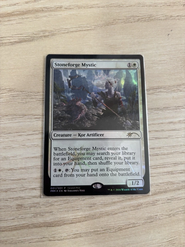 FOIL STONEFORGE MYSTIC Grand Prix Promo MTG TCG #001 Magic Card - Image 1 of 1
