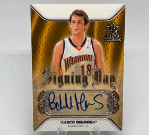 Tarjeta SP Rookie Threads Marco Belinelli 2007-08 automática RC Warriors SD-MB - Imagen 1 de 2