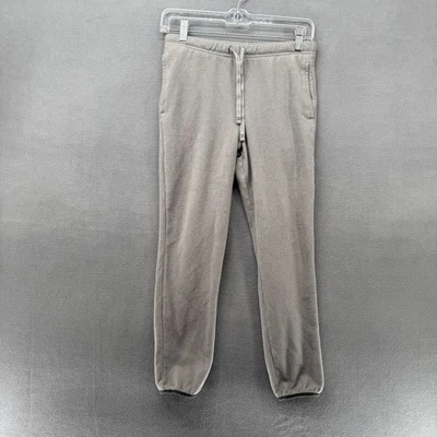 Pantalones deportivos Patagonia para niños XL gris suave polar cordón bolsillos para correr Foto 1 de 4