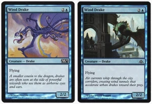 Wind Drake x2 2x Varios Juegos LÁMINA Azul Criatura Común MTG CASI NUEVO AZ1 - Imagen 1 de 2