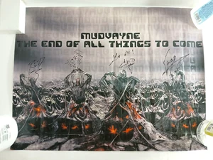 2003 Mudvayne THE END OF ALL THINGS TO COME Signed 24" x 18" Double Sided Poster - Picture 1 of 14