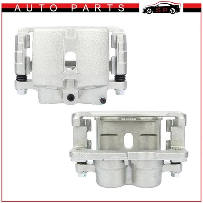Par de pinzas de freno delanteras para 00-2006 GMC Yukon XL 1500 03-2008 GMC Savana 1500 Foto 1 de 4