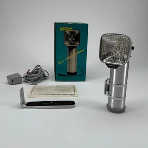 Vintage Minicam Twinklilte Flash Unit with Original Box Bracket and Cable Camera - Picture 1 of 8