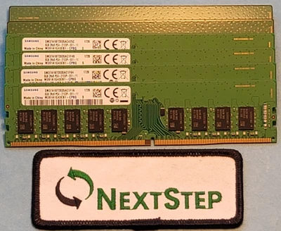 Samsung 8GB 2Rx8 PC4-2133P Registered ECC Server RAM **Lot of 6** - Image 1 of 3