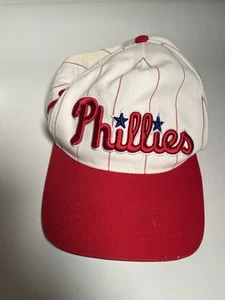 Gorra de béisbol Phillies 47 Cooperstown a rayas Philadelphia MLB SnapBack RARA - Imagen 1 de 5