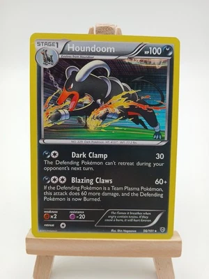 Houndoom 56/101 - Plasma Blast - Holo Rare LP Pokemon Card, 2013 - Image 1 of 4