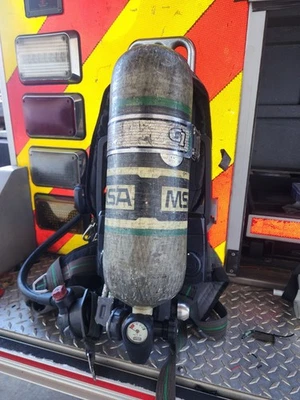 MSA G1 SCBA, 2013ED. 4500 PSI. MFG 2016. Con CILINDROS Foto 1 de 4