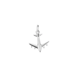 Sterling Silver Mini Airplane Travel Charm - Bild 1 von 9