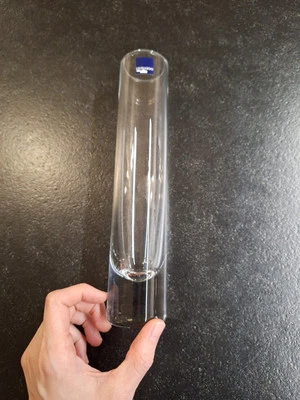 Vase Leonardo, schmal, hoch, Glas, sehr guter Zustand - Bild 1 von 4