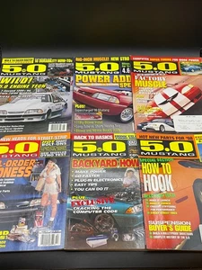 Mustang 5.0 Magazine Lot of 6 Bundle 1990s Car Issues Muscle Engines - Picture 1 of 13