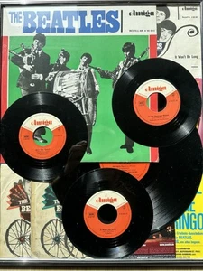 The Beatles - auf Amiga - LP und 3 Singles alle mit Cover - Bild 1 von 2