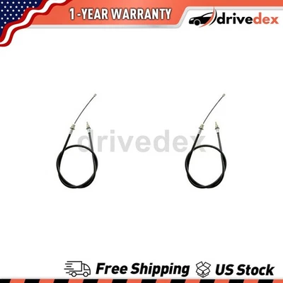 Par de cables de freno de estacionamiento Dorman - primera parada para Jeep Comanche 1987 1988 1989 Foto 1 de 4