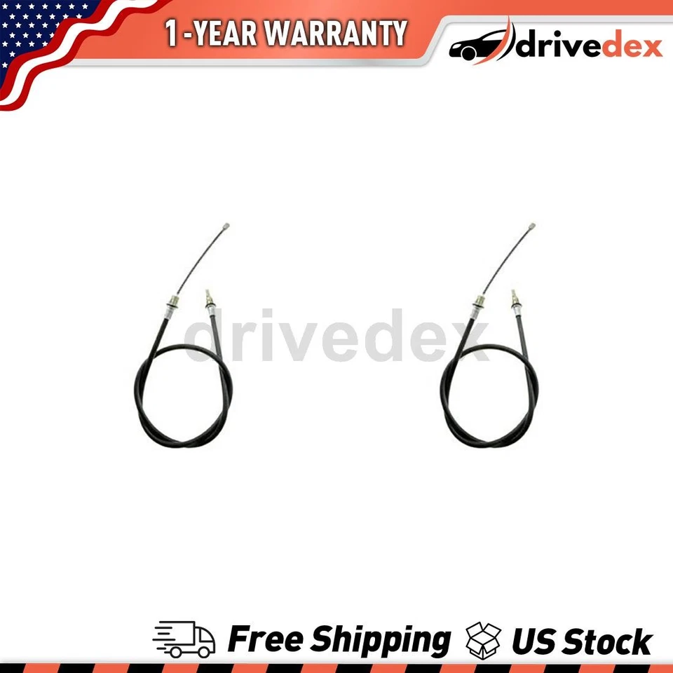 Par de cables de freno de estacionamiento Dorman - primera parada para Jeep Comanche 1987 1988 1989 Foto 1 de 4