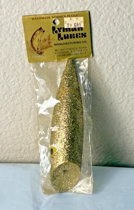 Lyman Lure 5" - Vintage Holz Plug - Forelle Lachs *Neu - Bild 1 von 3