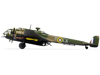 Level 2 Model Kit Handley Page Hampden Bomber Aircraft 1/72 Plastic Model Kit by - Image 1 of 4