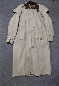 WESTERN WEAR OUTBACK TRADING CO. ORIGINAL AUSTRALIAN OUTFITTERS  L DUSTER COAT  - Picture 1 of 17