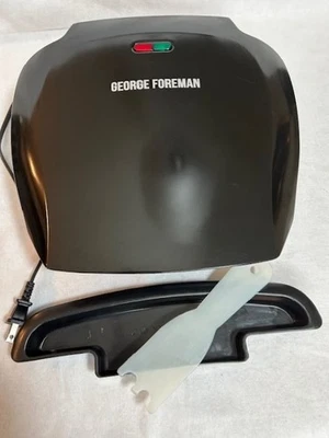 George Foreman Grilling Machine - Includes Grease Tray and Tray Groove Tool - Image 1 of 4