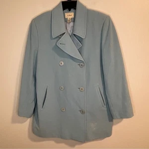 L.L. Chaquetón para mujer Bean azul cielo mezcla lana cachemir - Imagen 1 de 6