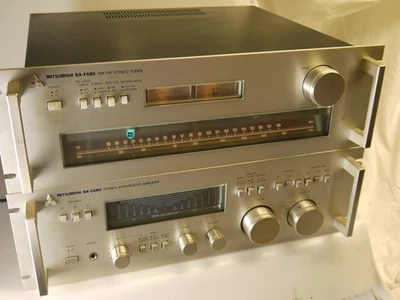 Amplificatore integrato Mitsubishi DA-U680 + sintonizzatore DA-F680 - GUASTO - Immagine 1 di 4
