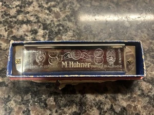 Vintage M.Hohner Orgel Ton Auto Ventil Harfe Mundharmonika Made in Germany Tonart C - Bild 1 von 6