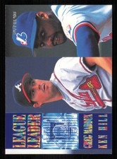 1995 Fleer #9 Greg Maddux / Ken Hill Baseball Card - - Near Mint or Better