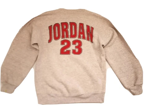 Vintage Chicago Bulls Michael Jordan 23 Sweatshirt 90s SZ S Jerzees Super Sweats Cover