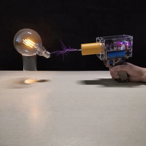 Electronics Trigger Mode Tesla Coil Handheld Tesla Coil Artificial Lightning DIY - Picture 1 of 4