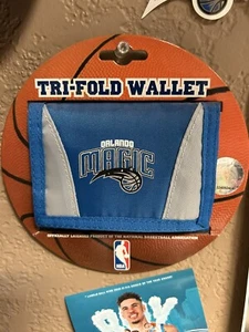 Orlando Magic Tri-fold Wallet Shaq Penny - Picture 1 of 2