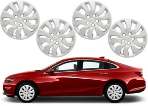 4 Pack Replacement 16" Hub Caps For 2016-2020 Chevrolet Malibu New Free Shipping - Picture 1 of 2