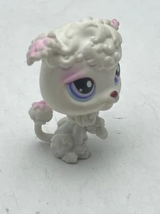 Caniche blanco para perro Littlest Pet Shop #101 LPS - Imagen 1 de 6
