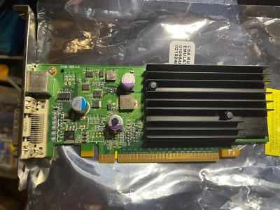 DELL NVIDIA GEFORCE 9300 256MB PCI-E LOW PROFILE VIDEO CARD P805 - Image 1 of 2