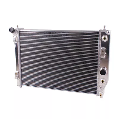 4 Row Aluminum Radiator for 2005-2013 Chevy Corvette /2003-2004 Chevrolet SSR V8 Foto 1 de 4