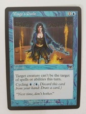Mage`s Guile Magic the Gathering MTG Onslaught Blue Common